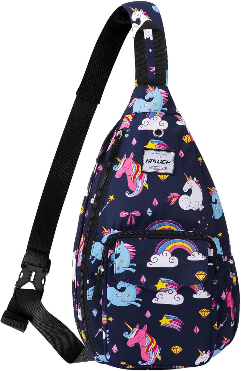 HAWEE Backpack Sling for Women Anti-Water Crossbody Bag Inclined Adjustable Pack | Casual, Adjustable Strap, Water Repellent, for Travel/Sport - Image 1